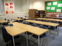 Typical classroom, senior school (12-16 years)